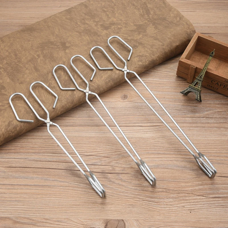 A Long Charcoal Clip Tongs For Household Barbecue Carbon Clip For Outdoor Barbecue Fish Clip For Food Fry Clip For Barbecue Tool