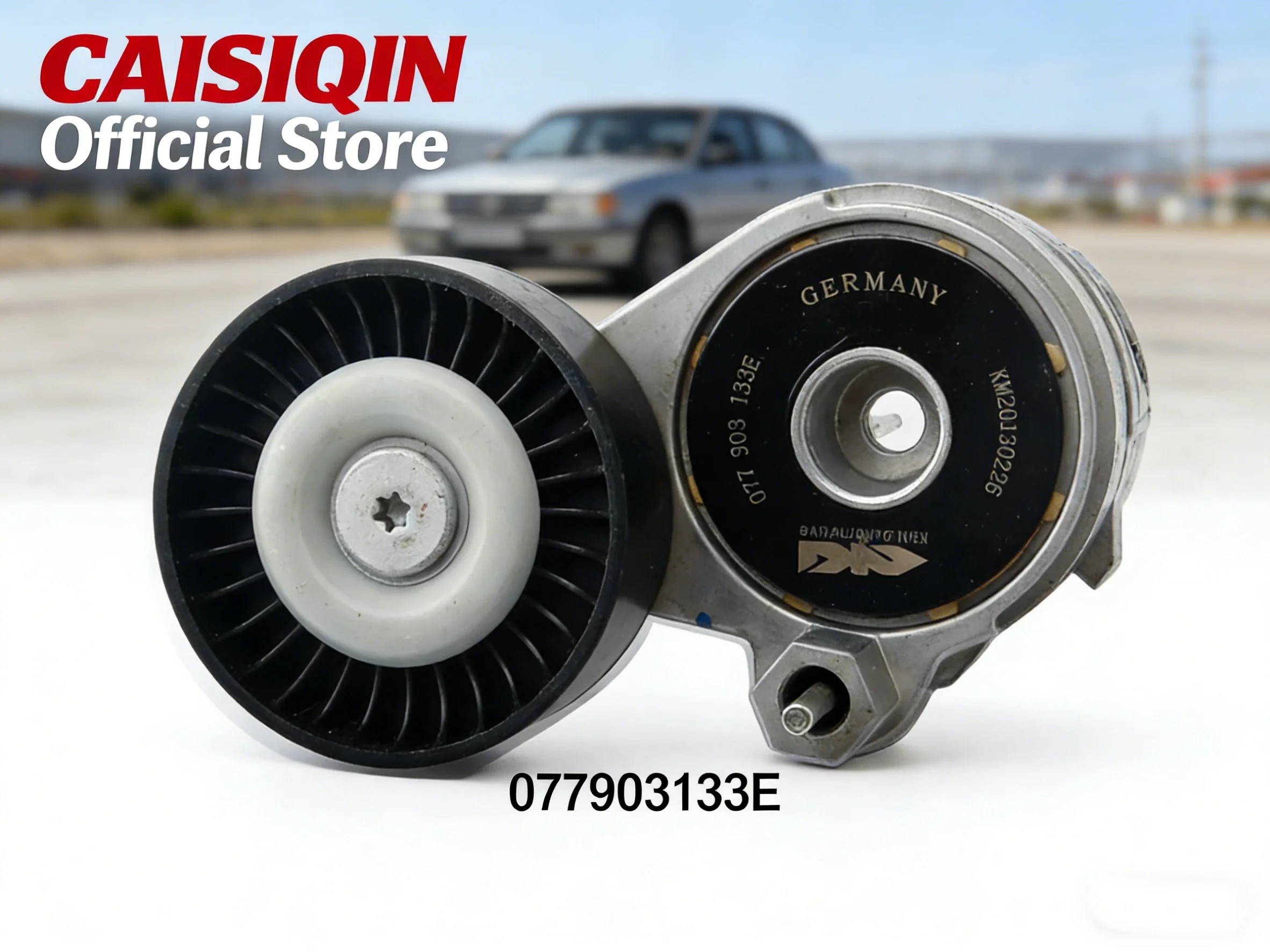 

Good Quality Timing Belt Tensioner Assembly Engine Bearing Belt Tensioner Pulley 077903133C 077903133E For AUDI A6 A8 S6 S8 RS6