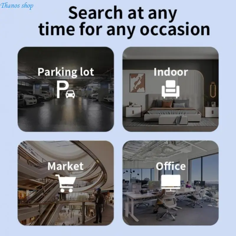 

Multifunctional Anti Loss Device for Valuables and Pet with Global Positioning Function and Loud Alerts Capability X37A