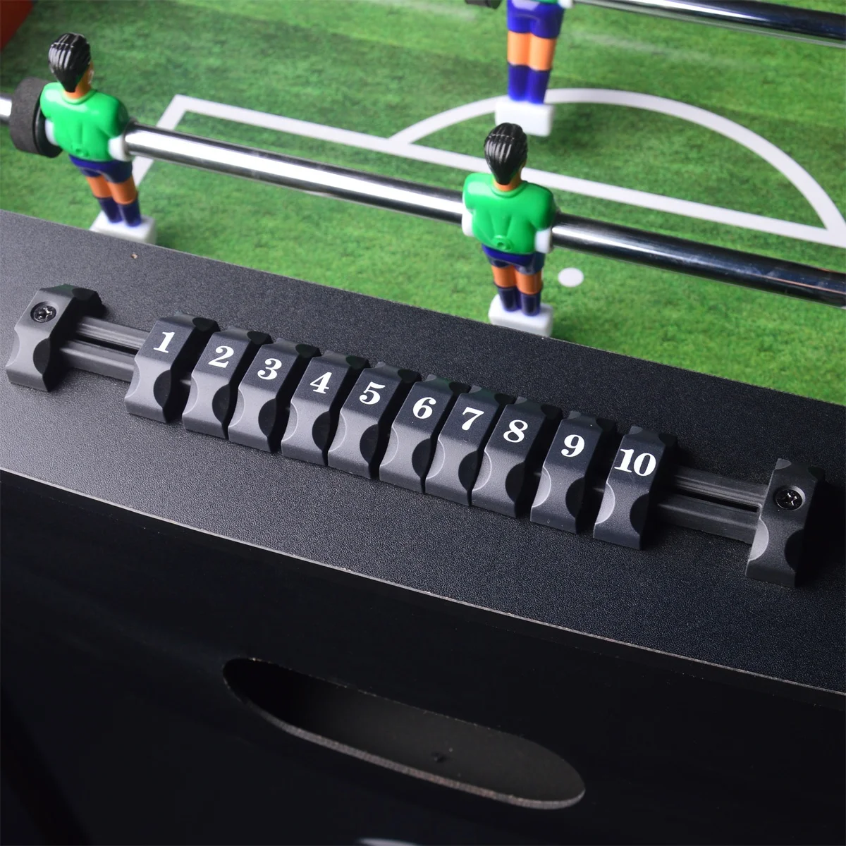 Durable soccer accessories 10 numbers counter scoreboard foosball score counter for all kinds game table score keeping TS-AS004