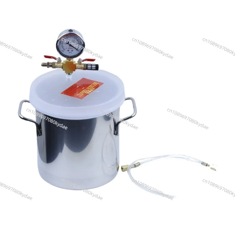 6l-upgraded-tempered-glass-lid-vacuum-degassing-chamber-304-stainless-steel-for-stabilizing-wood-resin-degassing