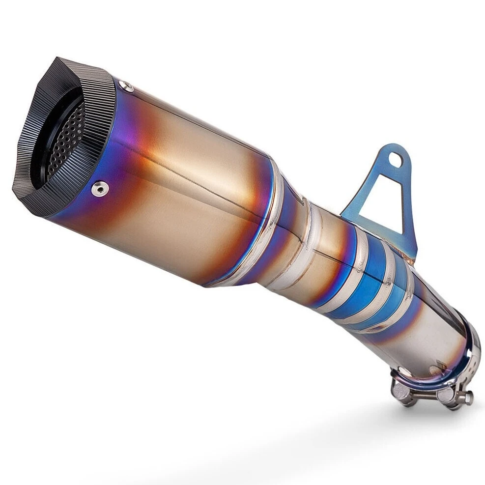 

For BMW S1000RR 2015-2017 Exhaust & Exhaust Systems - Titanium Modified Mid Pipe Muffler Tips