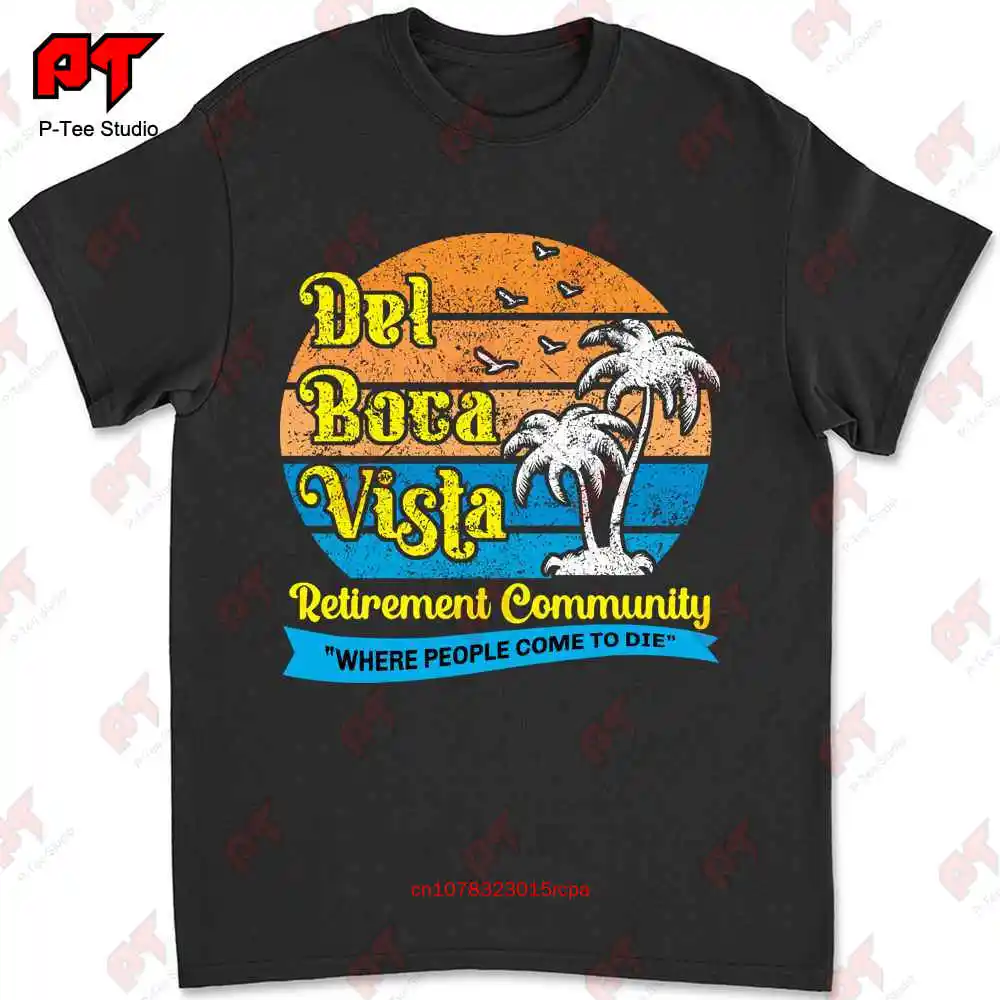 Del Boca Vista Seinfeld Retirement Community Mens Tri Blend T Shirt 1LT6