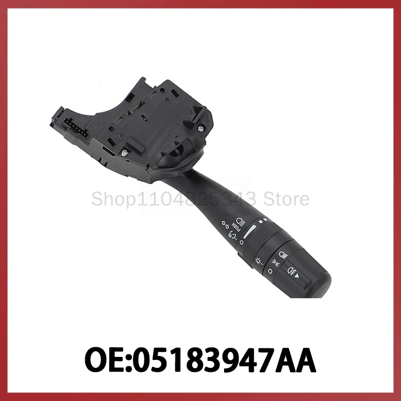 

05183947AA для Jeep Wrangler JK: Переключатель подрулевой, переключатель сигнальных огней, переключатель поворотов