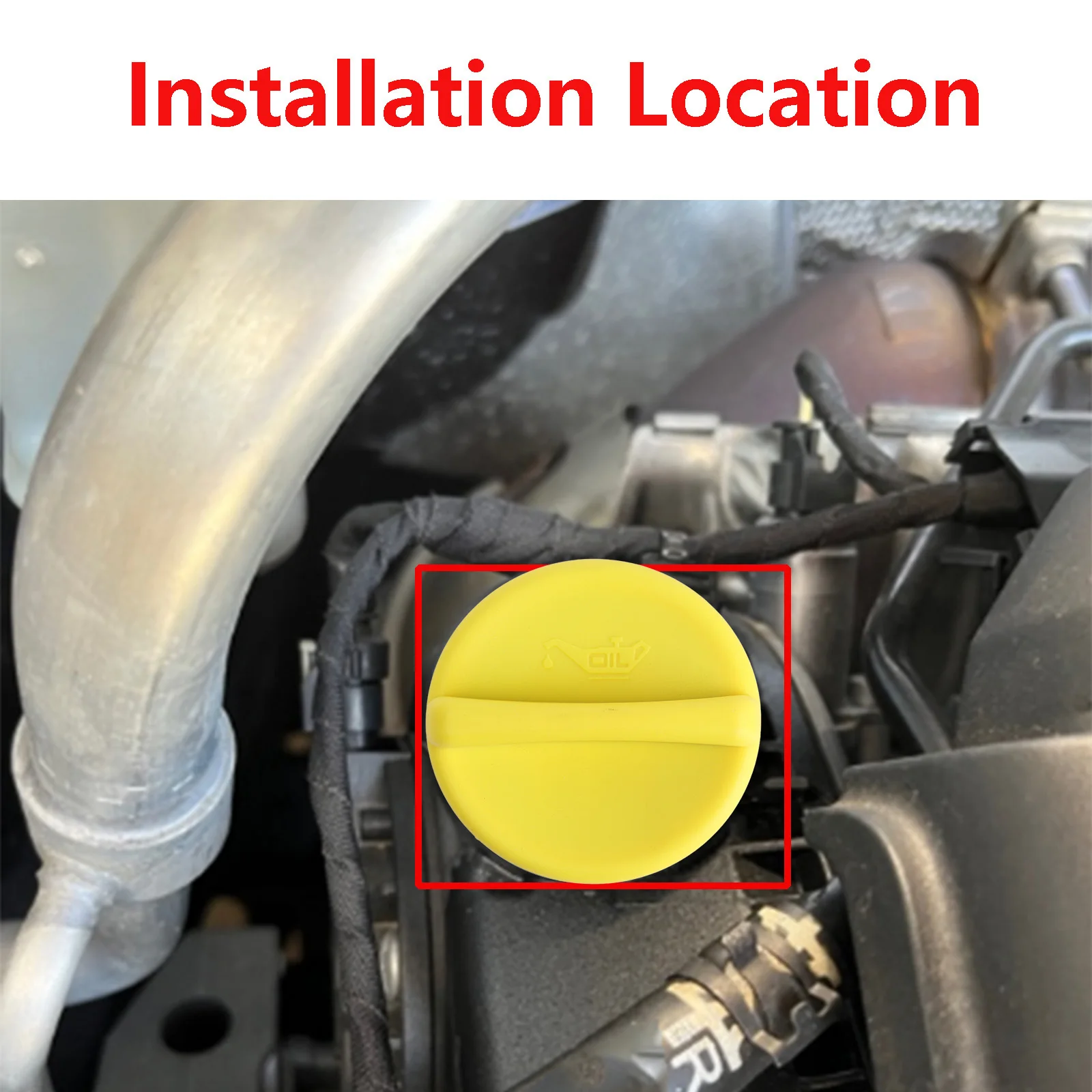 غطاء خزان ل فوكسهول/أوبل آدم تيجرا B كورسا B C D E أسترا G H J فيكترا B C VX220 زافيرا C غطاء تغليف خزان زيت المحرك