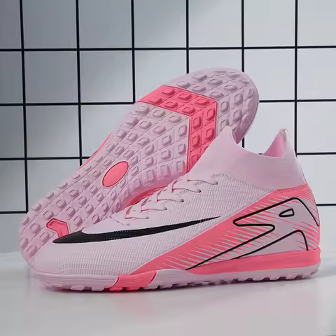 Men New TF Football Boots Tenis Resistant Casual Breathable Ankle Comfortable Male Soccer Shoes Sneakers Comfortable Match Fast