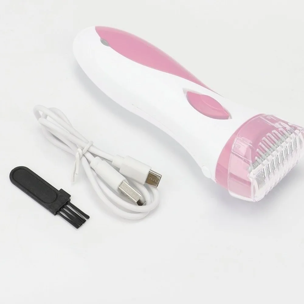 

Portable Design Electric Lady Shaver USB Charging Cleaning Function Female Epilator Painless Technology Sensitive Area