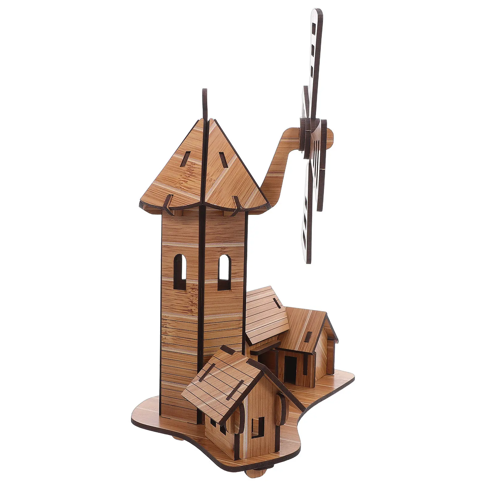 

1Set Windmill Kit DIY 3D Windmill Puzzle Science Experiment Stem Project Educational Craft Mechanical