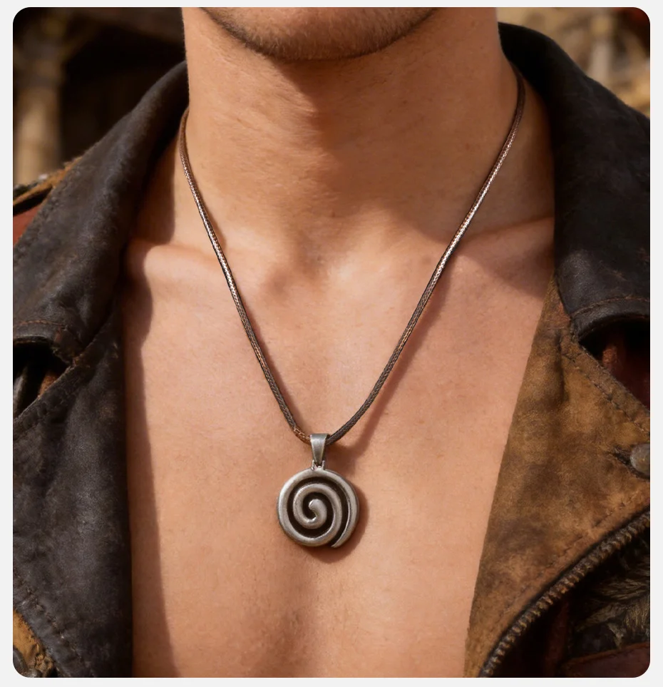 Vnox Men's Spiral V…