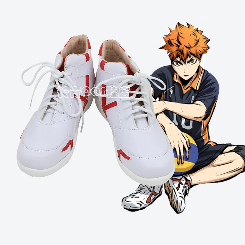 

Haikyu!! Haikyuu!! Karasuno High School Volleyball Team Shoyo Hinata Yu Nishinoya Anime Cosplay Sports Shoes Boots Accessories