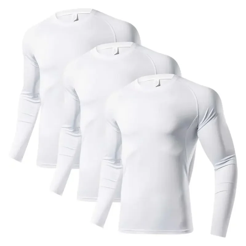

2025 Fashion Long-sleeved T-shirt Three-piece Set Shape follows movement, vitality knows no limits