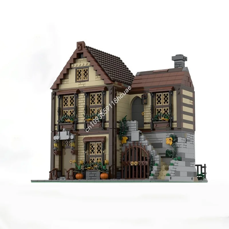 2099 قطعة MOC ساندرسونز الحرفية متجر وحدات نموذج اللبنات العمارة لتقوم بها بنفسك ألعاب إبداعية الاطفال هدايا عيد الميلاد عيد الميلاد #4