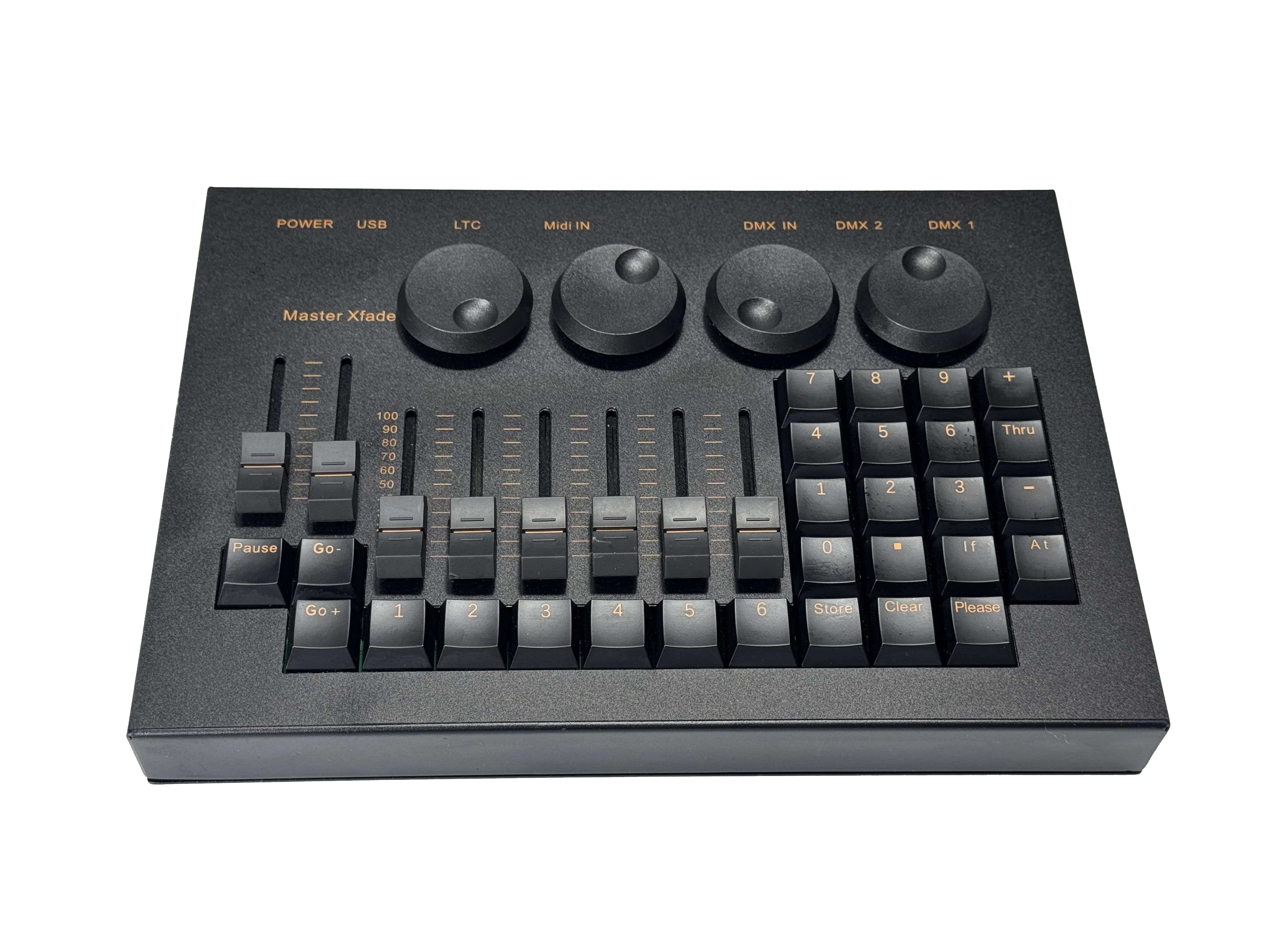 Mini Command Wing Console DMX Computer Controller MA2 Version DJ Mixer Controller Stage Lighting Equipment for Nightclub Wedding