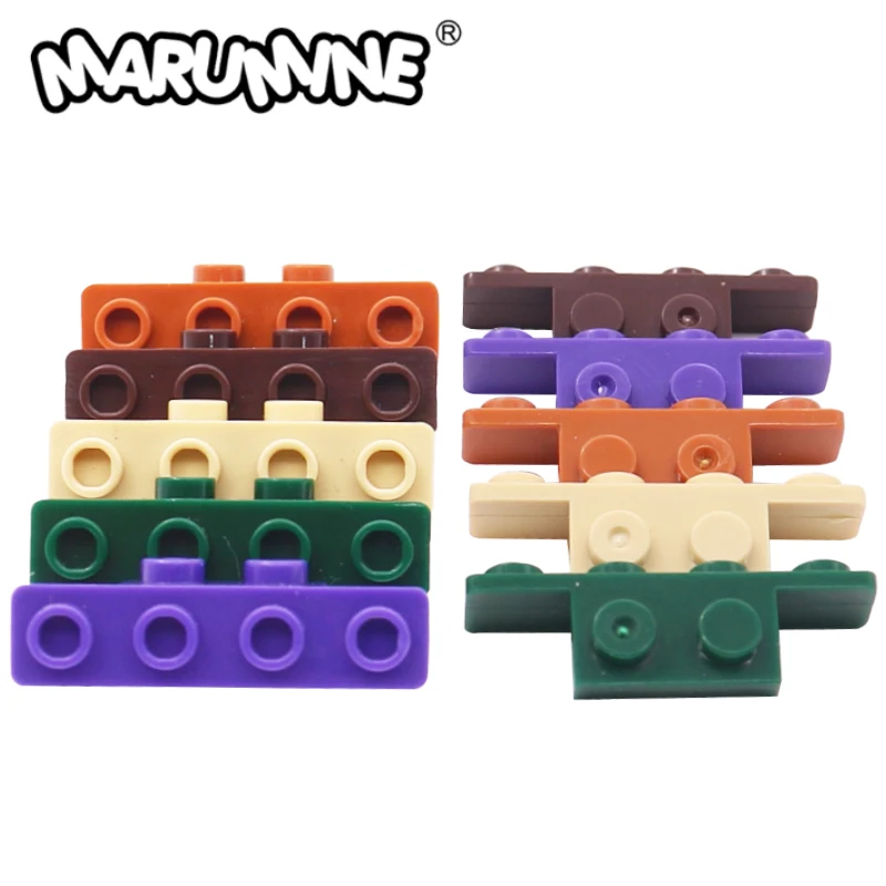 

Marumine Building Block Parts MOC 10201 2436 Technology 1x2-1x4 Bracket Bricks 100PCS Mechanical Ship Creative Toys Accessories