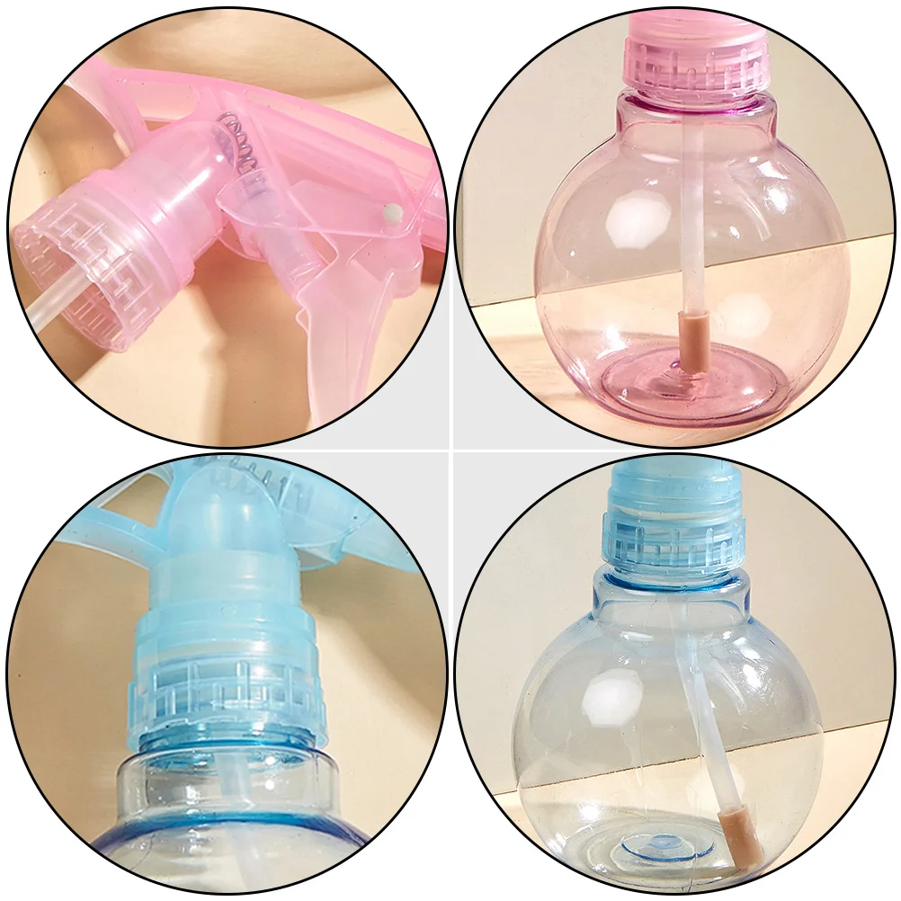 

2pcs Hand Press Spray Bottle 150ml Fine Mist for Hairdressing Plants Watering Durable Plastic Lightweight Portable