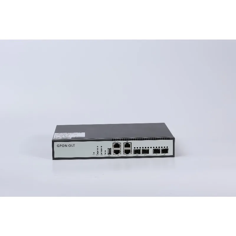 HA7302G-N With PON Module Mini 2PON GPON OLT FTTH Fttx Solutions 2GE LAN 10G SFP+ UPLINK NEW Fiber Optic Equipment