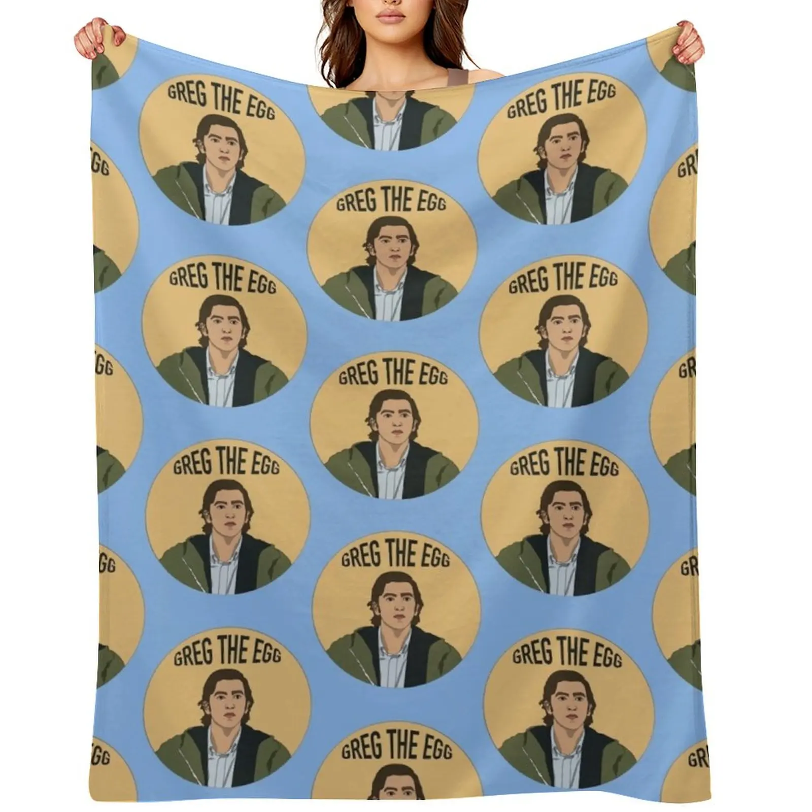 

Greg the Egg Reagan Bush- Cousin Greg Hirsch - Succession Throw Blanket Loose blankets ands Baby Thermals For Travel Blankets