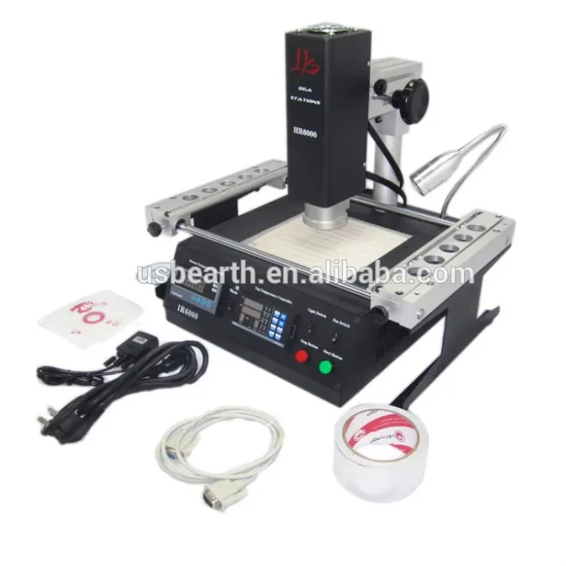 High Quality  HR6000 Hot air Station BGA Rework Station SMT or SMD Soldering Machine Upgrade From IR6000