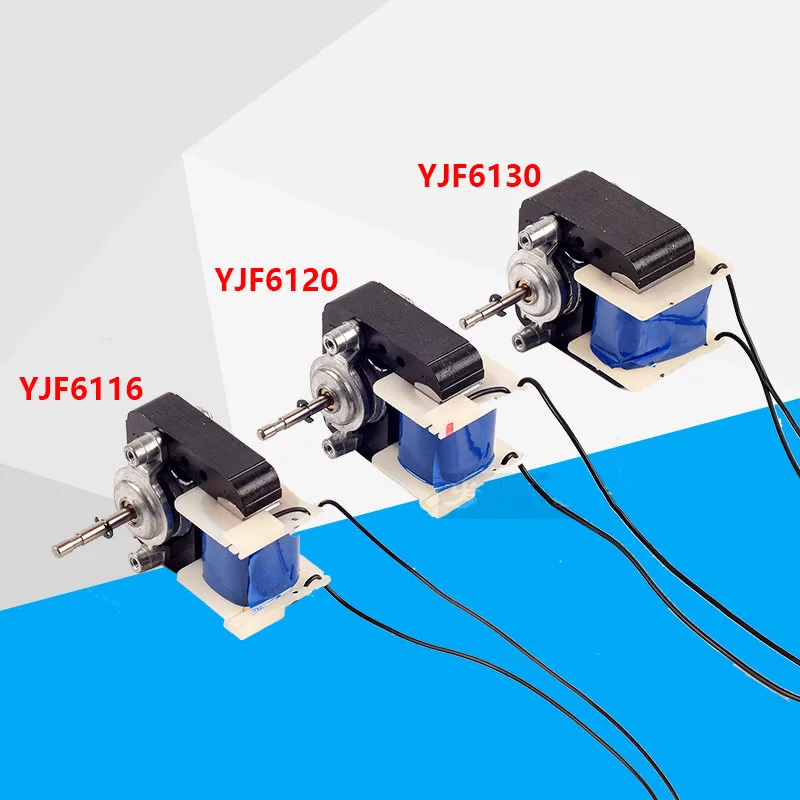 1PC shade-pole motor AC220V 50HZ Cross flow fan motor Single-phase AC motor around Ventilator Warm fan shaft diameter 5mm