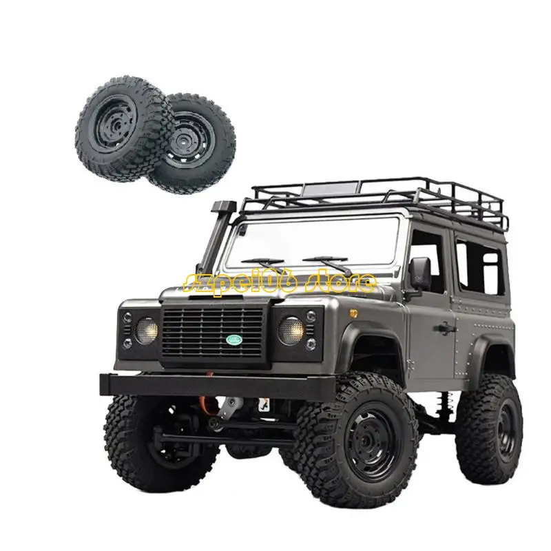 

45BF 4Pieces Wheel Tire and Hub Set Stability Modified Kits for MN90/98/99S Vehicle
