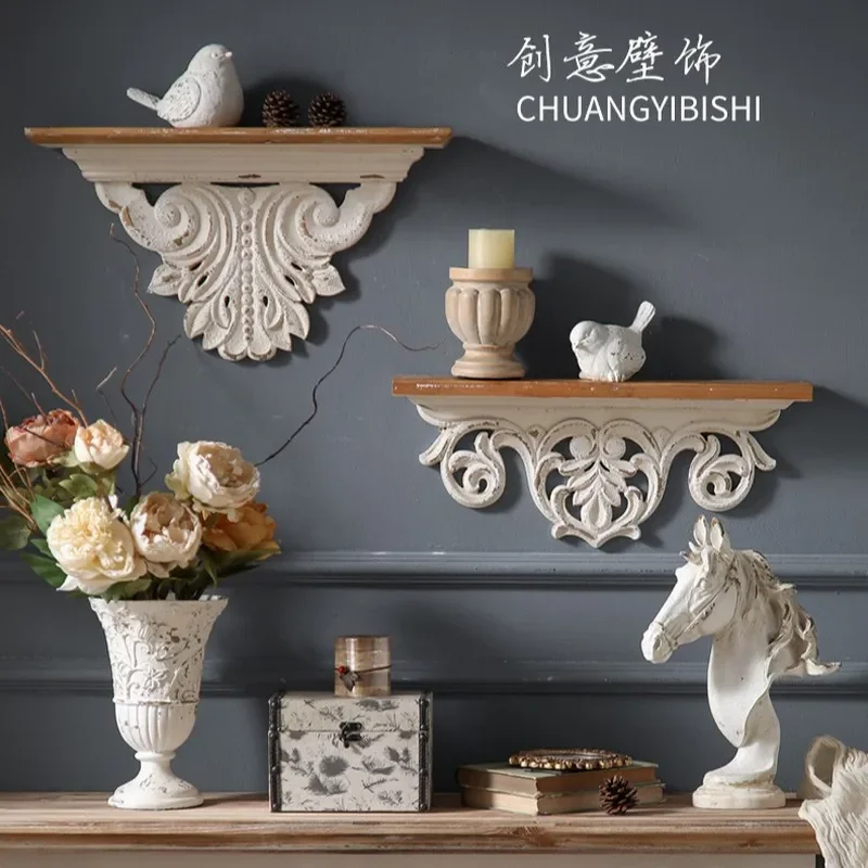 European Retro Vintage Ledger Ornament for Living Room Study Entrance Home Decorative Bookshelf Display Piece Classic Style