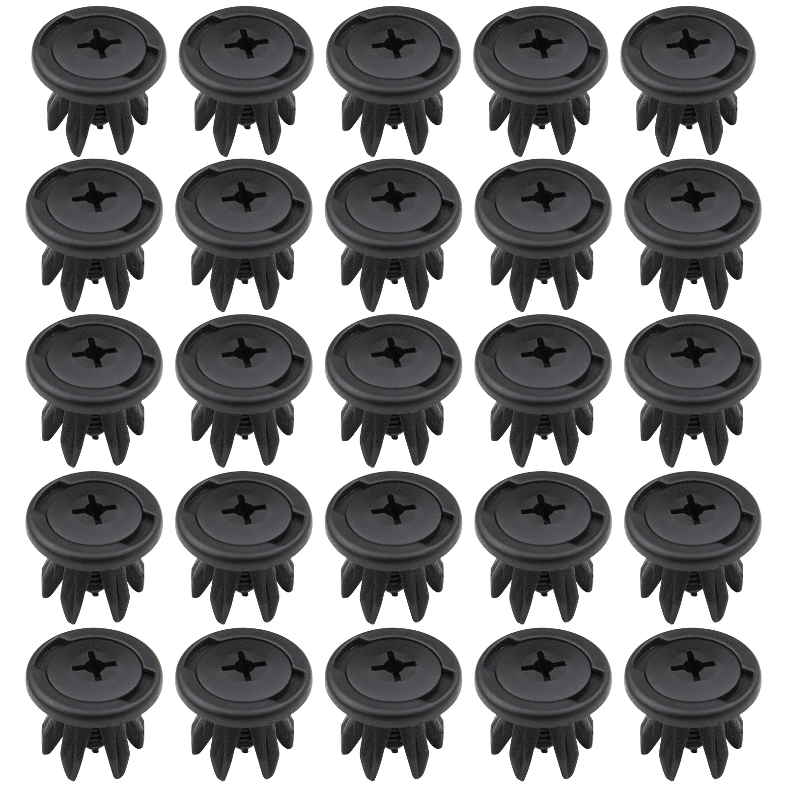 30 Uds. Clips de ajuste de sujeción contra salpicaduras de revestimiento de arco de rueda interior 7130702966 PARA BMW E46 Mini Countryman R50 R52