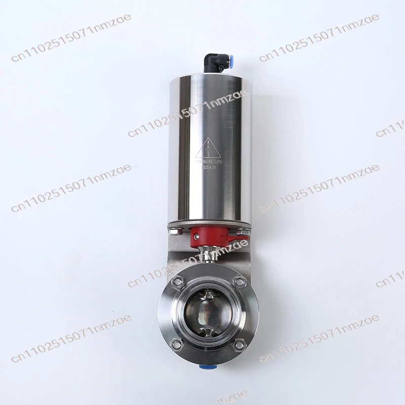 Pneumatic Valve, Stainless Steel 304 Sanitary Quick Clamp, Soft Seal