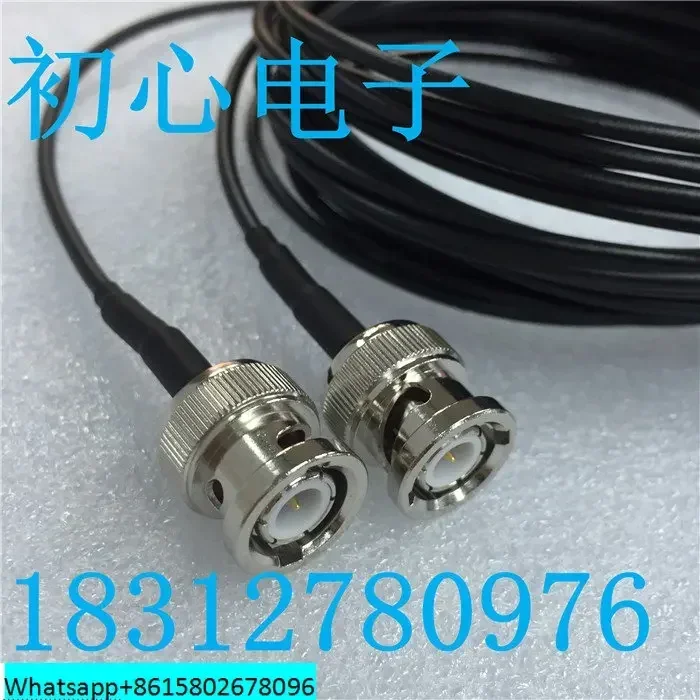 Pure copper BNC male to male RG174 ultra flexible wire imported from Japan BNC-JJ Q9-JJ SDI oscilloscope extension cable