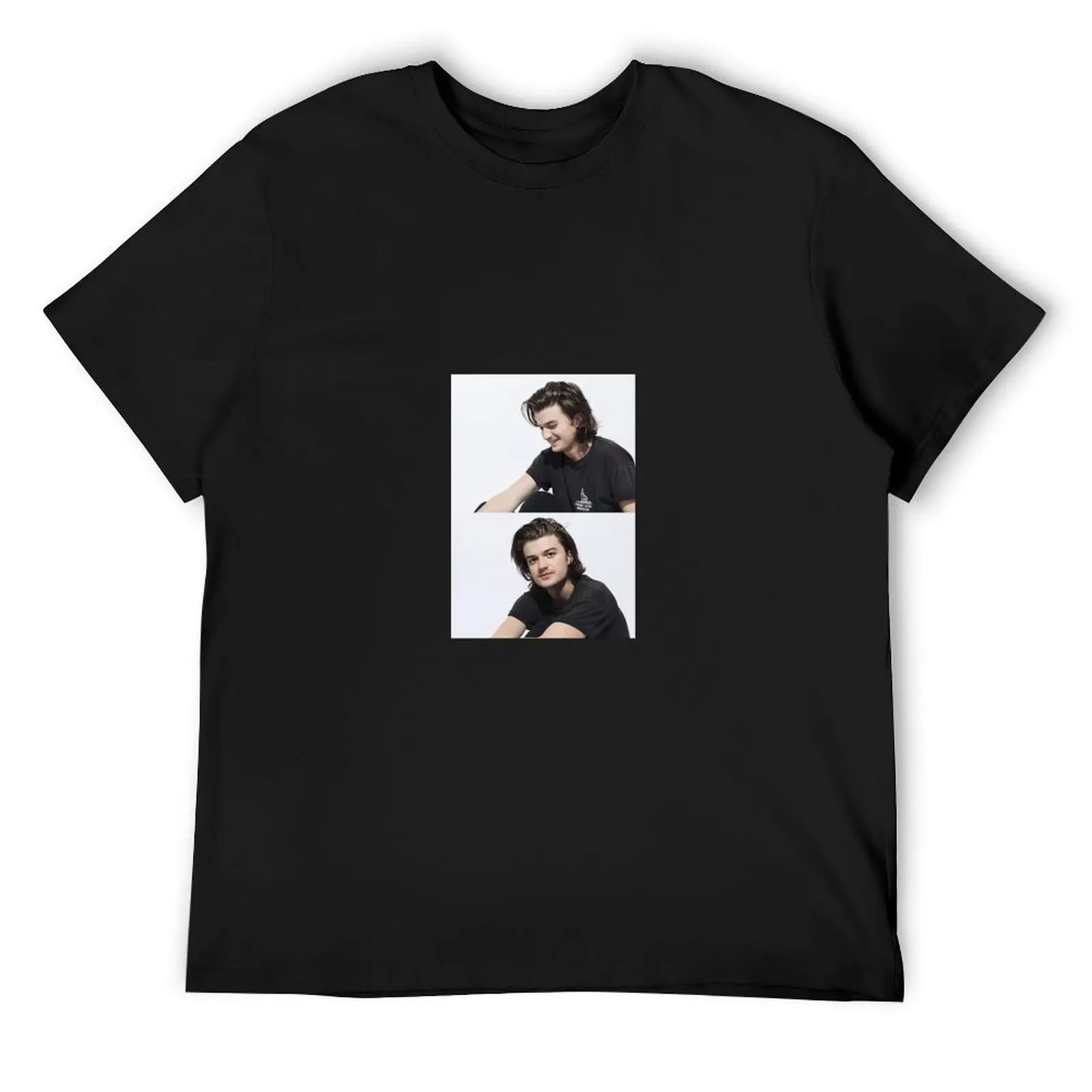 Joe keery T-Shirt custom t shirt kawaii clothes plus size tops plain white t shirts men