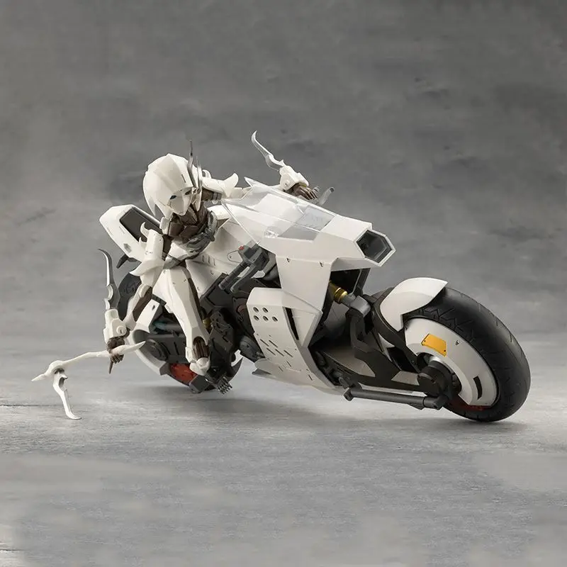 Cx022 Kotobukiya Megalomaria Nights Anime Assembly Model Kit Unlimited Encounter Caesar Black Night Motorcycle Model Toy Gift