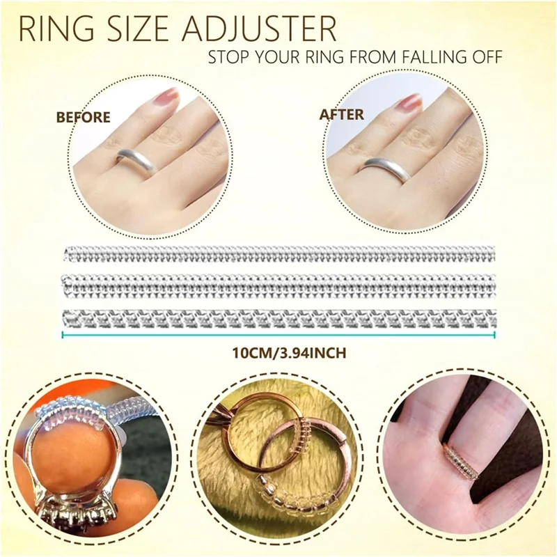 Measuring Tool Ring Size Measurer Ring Fixer Repair Kit Jewelry Mandrel Ring Sizer Kitabkw