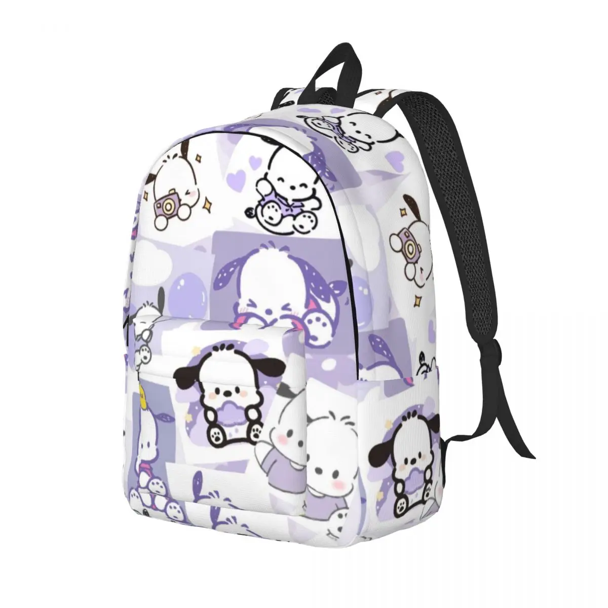 Pochacco New Fashionable Pattern School Bag Print Lightweight Backpack 15in 17in