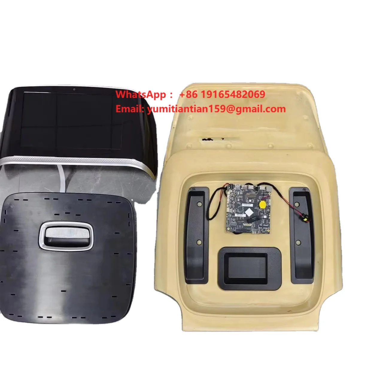 Mesa de Apoio Dobrável Multifuncional de Luxo para Carro, Acessório de Upgrade Interno para Vito com Display W447 V-CLASS, Direto da Fábrica