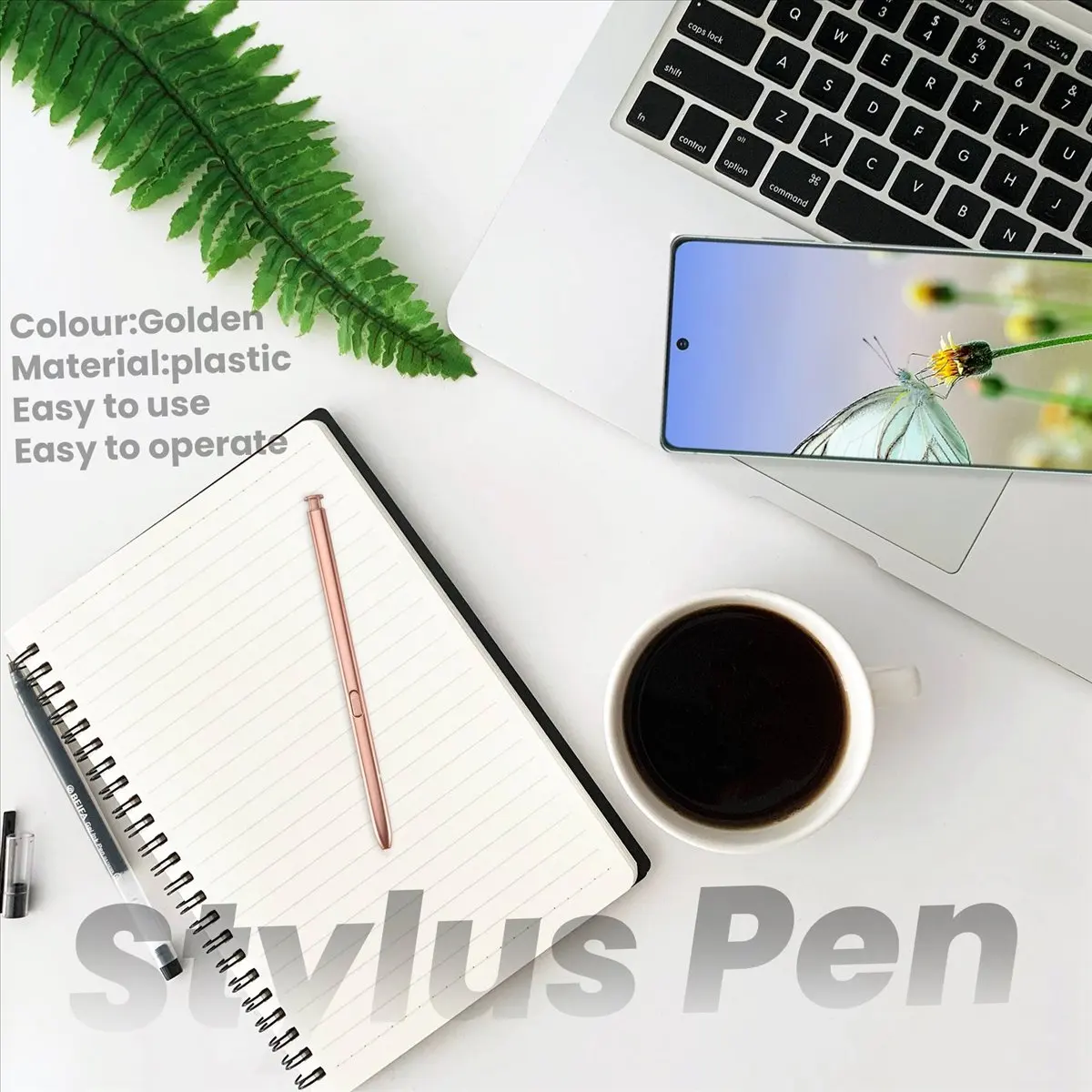 ABAN Stylus Pen Press Pen Written Pen Replacement for Galaxy Note 20/Note 20 Ultra Gold