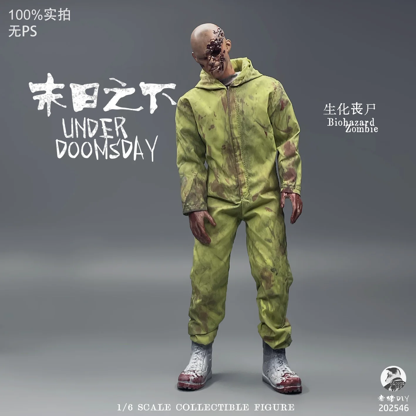 

1/6 Scale 12-Inch Action Figure The Last Survivor Post-Apocalyptic Finished Whole Body Old Pig Diy