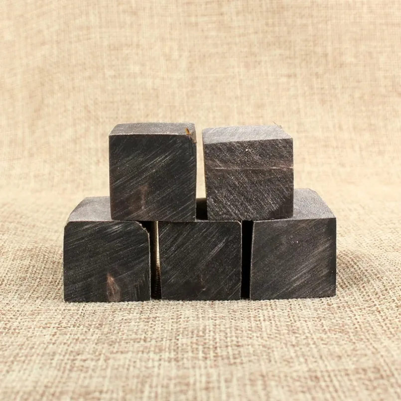 1PC Natural Water Buffalo Horn Blank Raw Material for DIY Handcraft Carving Engraving Seal Handle Making