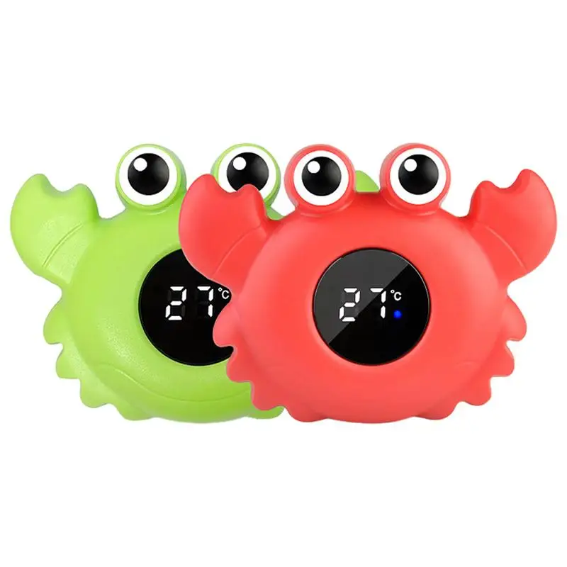 

Bathtub Temperature Gauge Baby Crab Shape Temperature Gauge Bath Floating Toy Safety Pregnancy Bathtub Temperature Gauge With