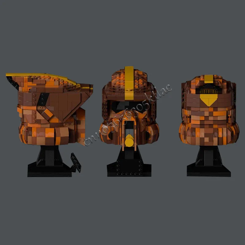 797 pièces MOCSpace Clone armée bataille mauvais lot casque Trooper faire bouillir Star film dernière Collection assemblage Puzzle enfants anniversaire