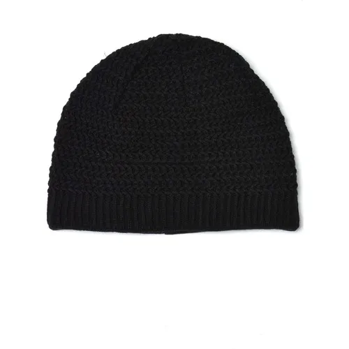 Mossta Textured Male Beret Black