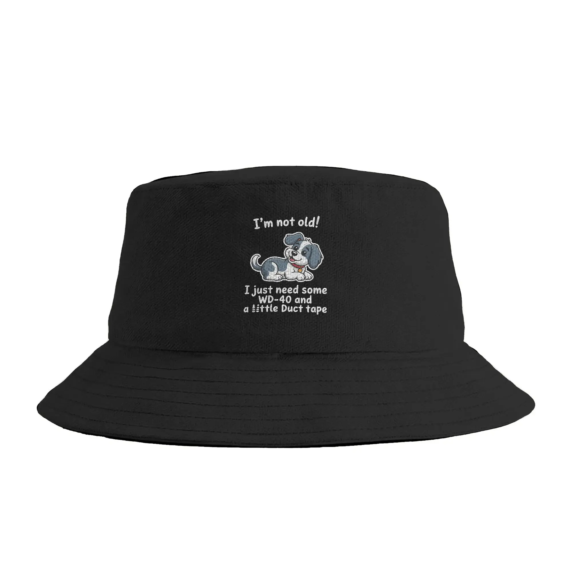 Im Not Old I Just Need Some Funny Wd 40 Bucket Hat  Hawaii Fisherman Caps Personality Fishing Sun Hats For Men Women Funny Cap