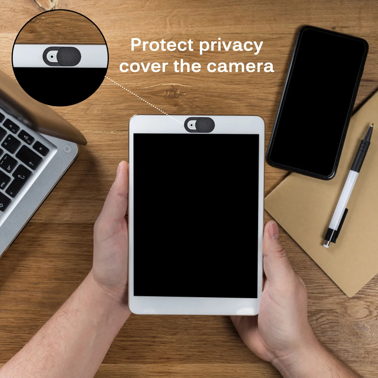 Webcam Cover Slider For Privacy Camera Blocker Self-Adhesive Ultra-Thin Web Camera Shield Privacy Protector For Smartphone PC
