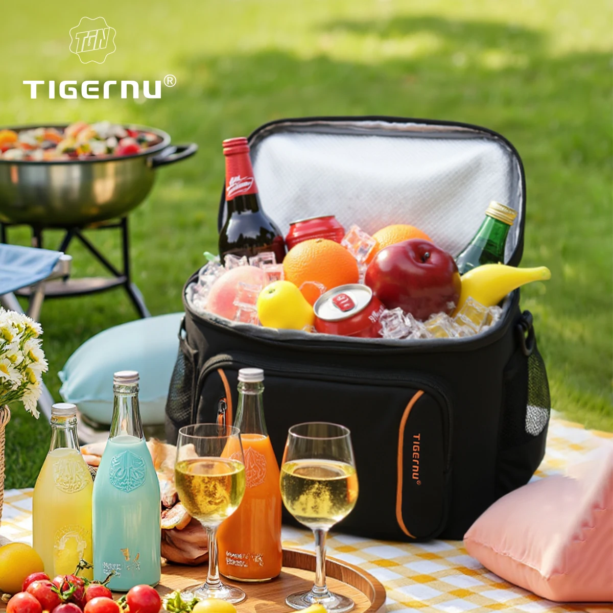 

Сумки для обеда Tigernu для изолированной герметичной сумки-холодильника, водонепроницаемая женская сумка, пакет со льдом, сумка для хранения холода, коробки для обеда для пикника, школы