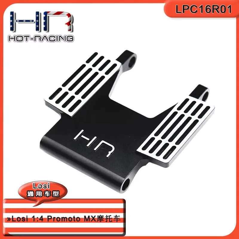 Hot Racing machined aluminum replica radiator for 1/4th scale Losi Promoto-MX Motorcycle