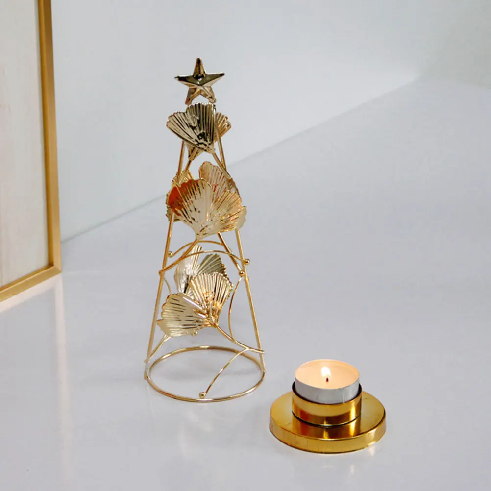 

Star-Shaped Metal Holder, Xmas Theme Tealight Stand, Iron Christmas Decor, Tabletop Ornament, Home Dining