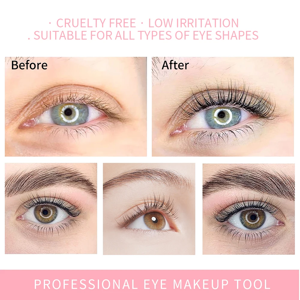 Iconsign 10 pares/lote 0.8/saco saquinho lash lift kit cílios perm loção 10 a 12 minutos levantamento cílios soro maquiagem dos olhos