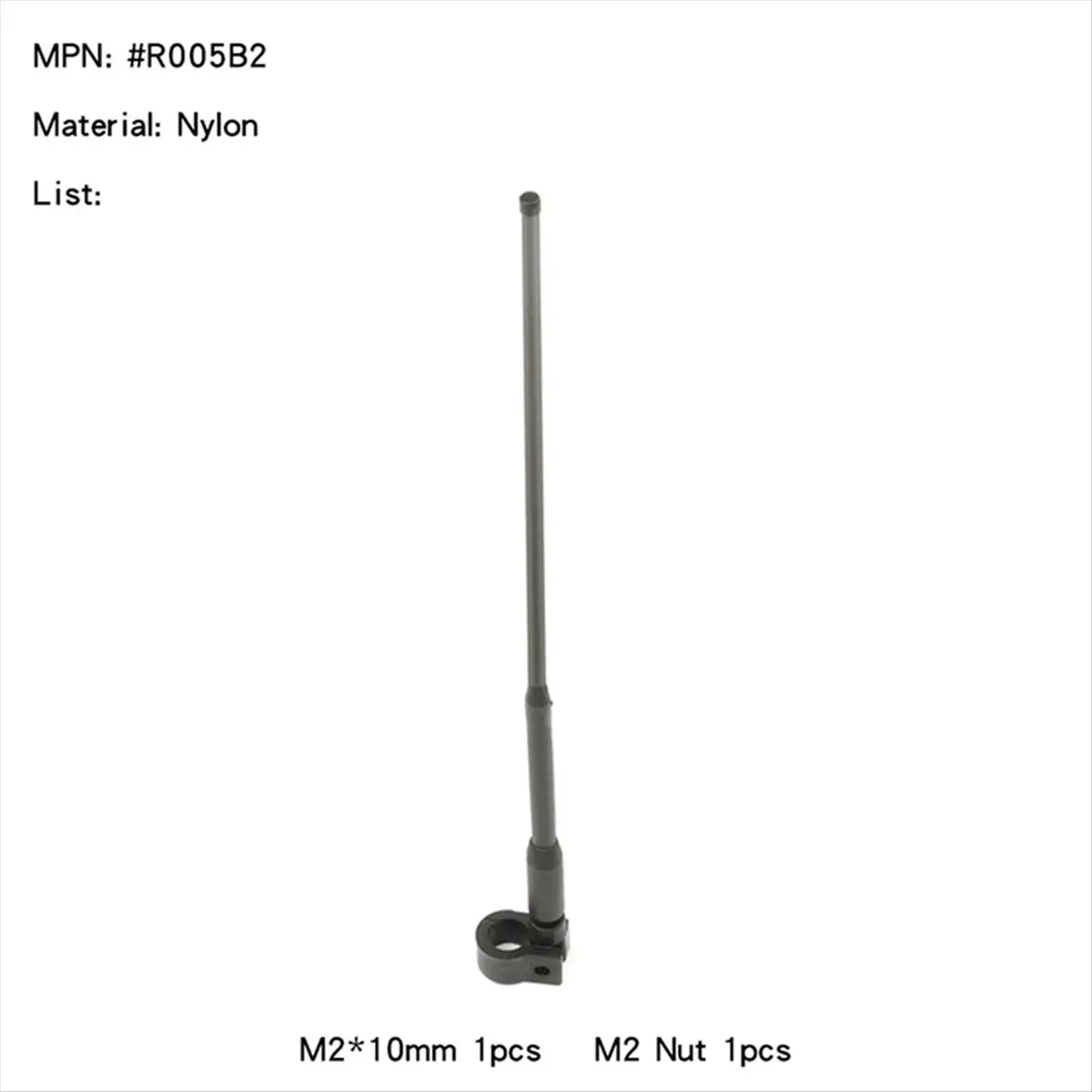L79A 1Pcs Simulated Antenna Decorative Signal Line for 1/10 1/8 RC Car TRX4 SCX10 II 90046 Style B