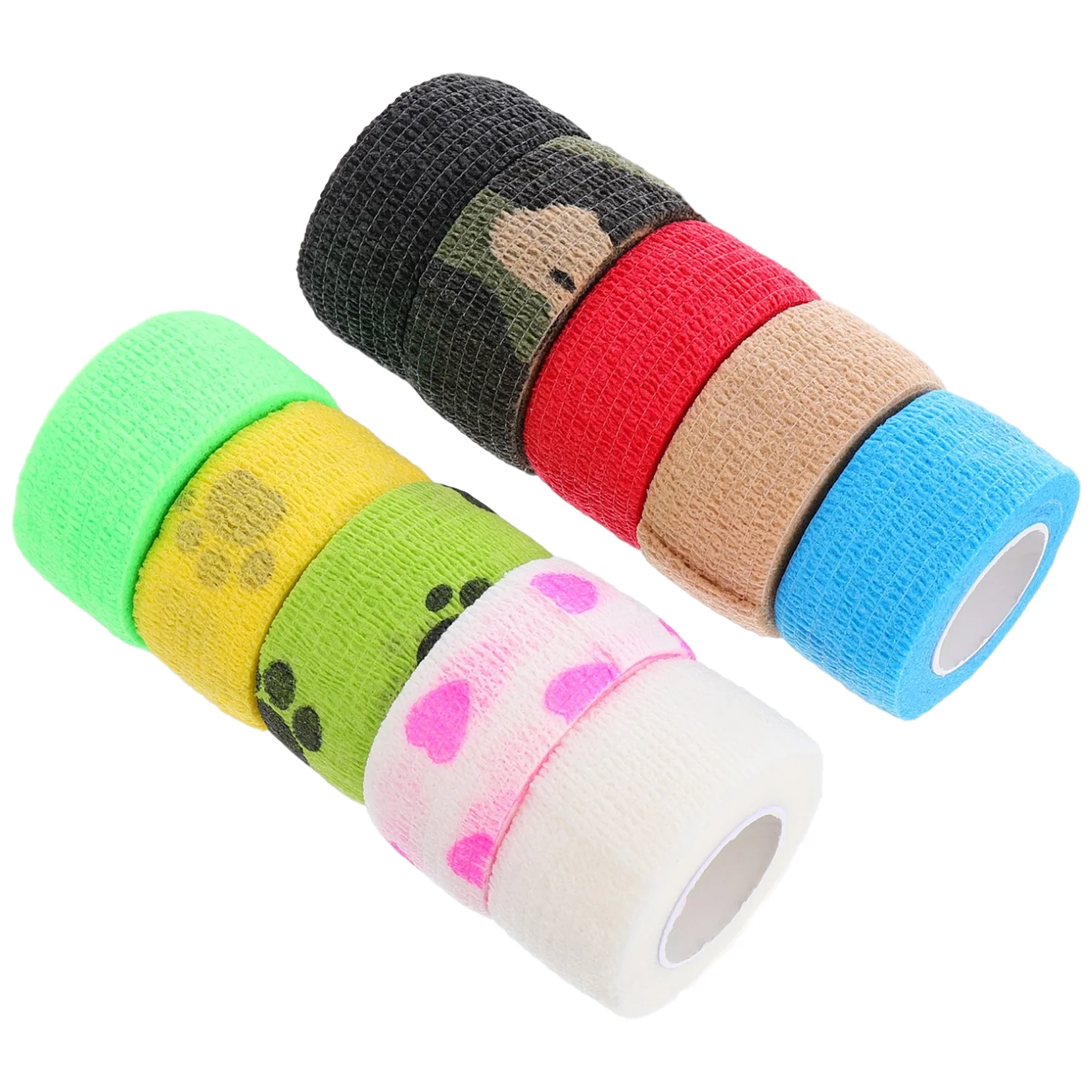 10 Pcs Finger Elastic Bandage Smooth Edges Bandages Compression First Aid Good Elasticity Sports Supplies Tape