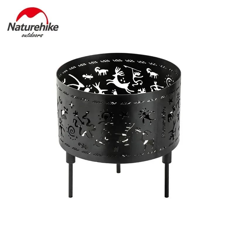 

Naturehike-Outdoor Burning Fire Round Table, Camping Heating Burning Rack, Atmosphere Picnic Tool Equipment, NH21JJ102
