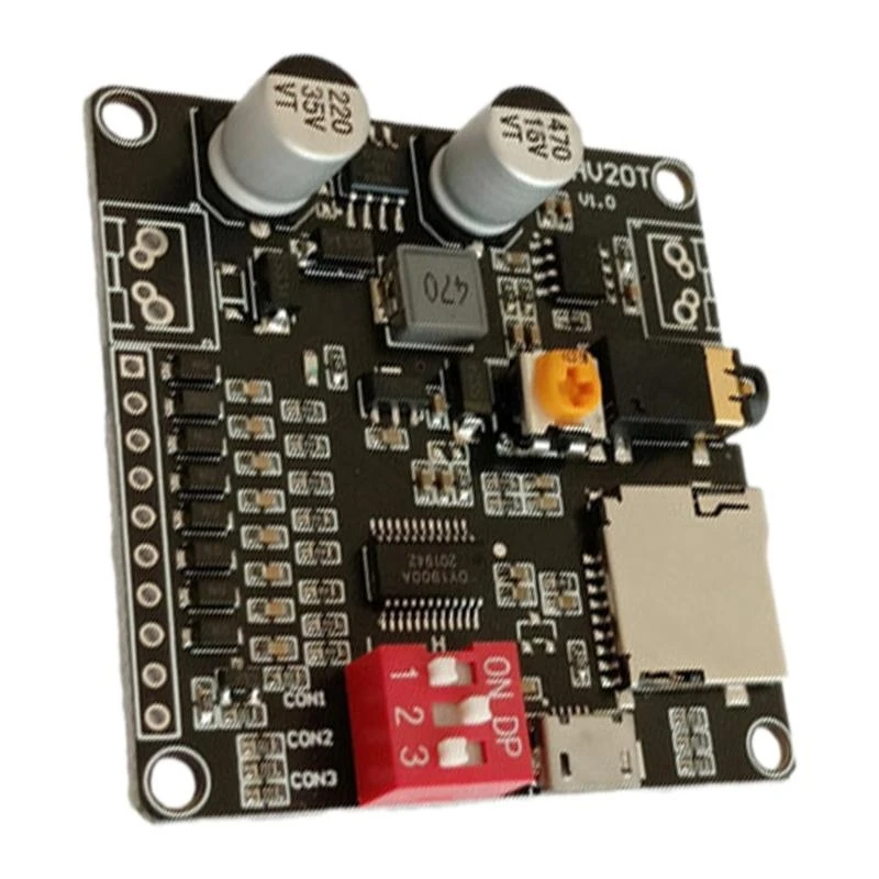 462D HV20T 12V/24V Power Supply 10W/20W Voice Playback Module Supporting MP3 Music