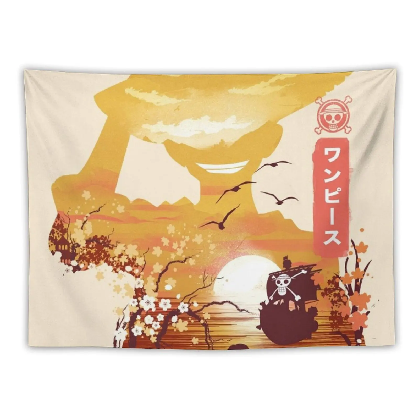 

Away Of New Emperor | Anime Tapestry Living Room Decoration Home Decorating Tapestry